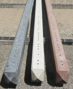 nuancier des poteaux électriques en béton, teinte dans la masse, noir blanc brun nuancier des poteaux électriques en béton