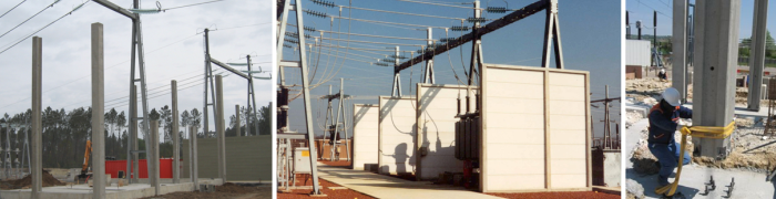 Produits béton pour postes de transformation